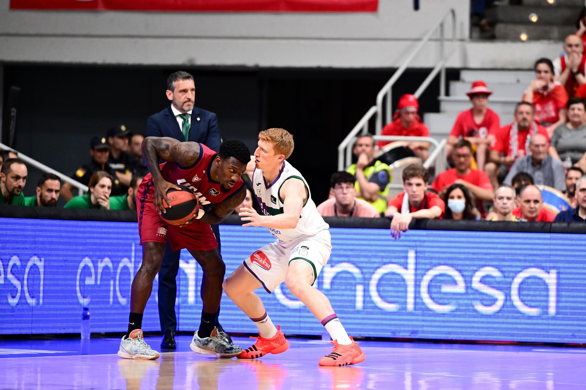 Fotos del tercer partido de semifinales de la Liga Endesa: UCAM Murcia - Unicaja