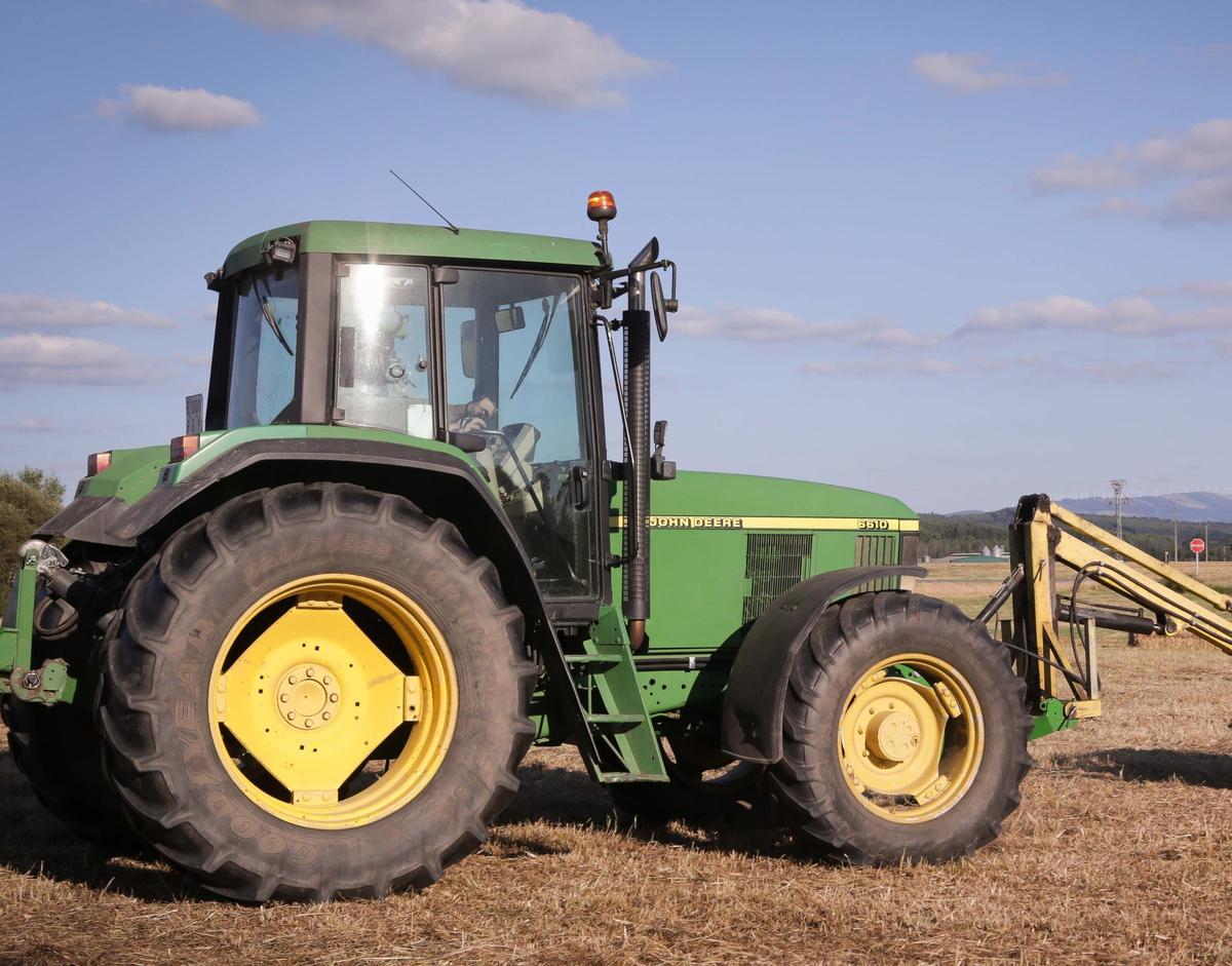 El accidente se ha producido con un tractor.