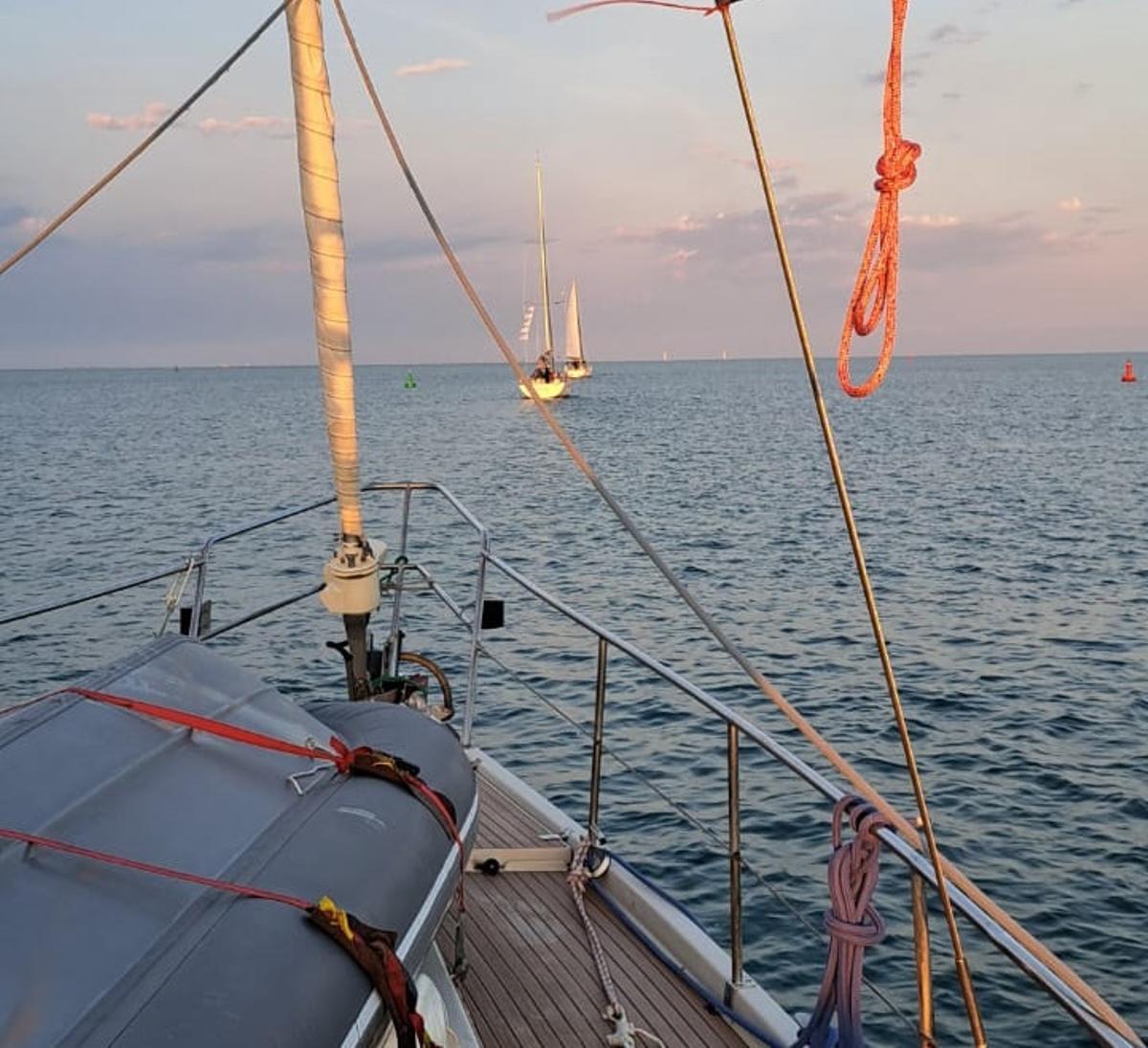 Salida del Camino a Vela desde La Rochelle.