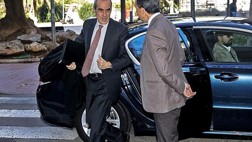 El fiscal jefe anticorrupción Alejandro Luzón, en una visita a Palma.