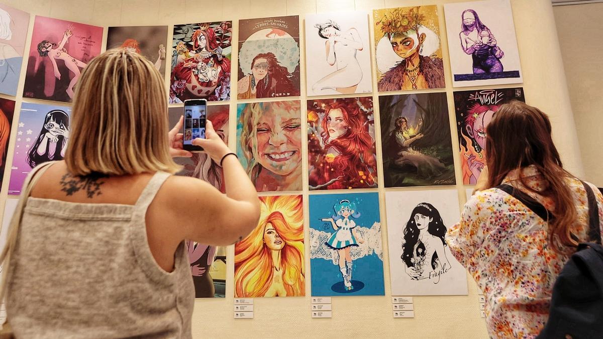 Exposición ‘Ilustradoras & Ilustradas 2’