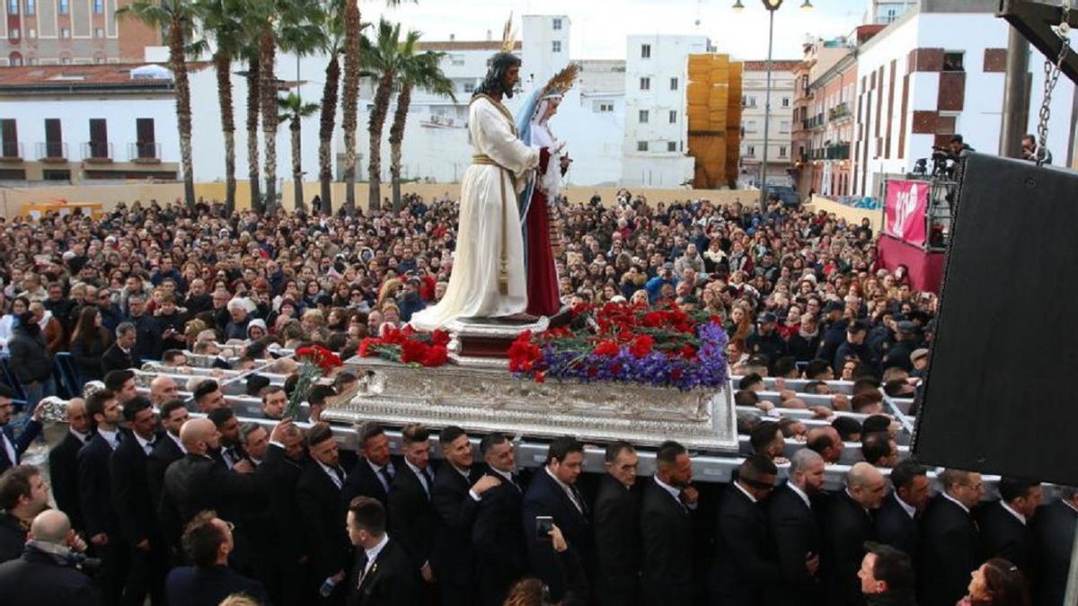Traslado de Jesús Cautivo y la Virgen de la Trinidad.