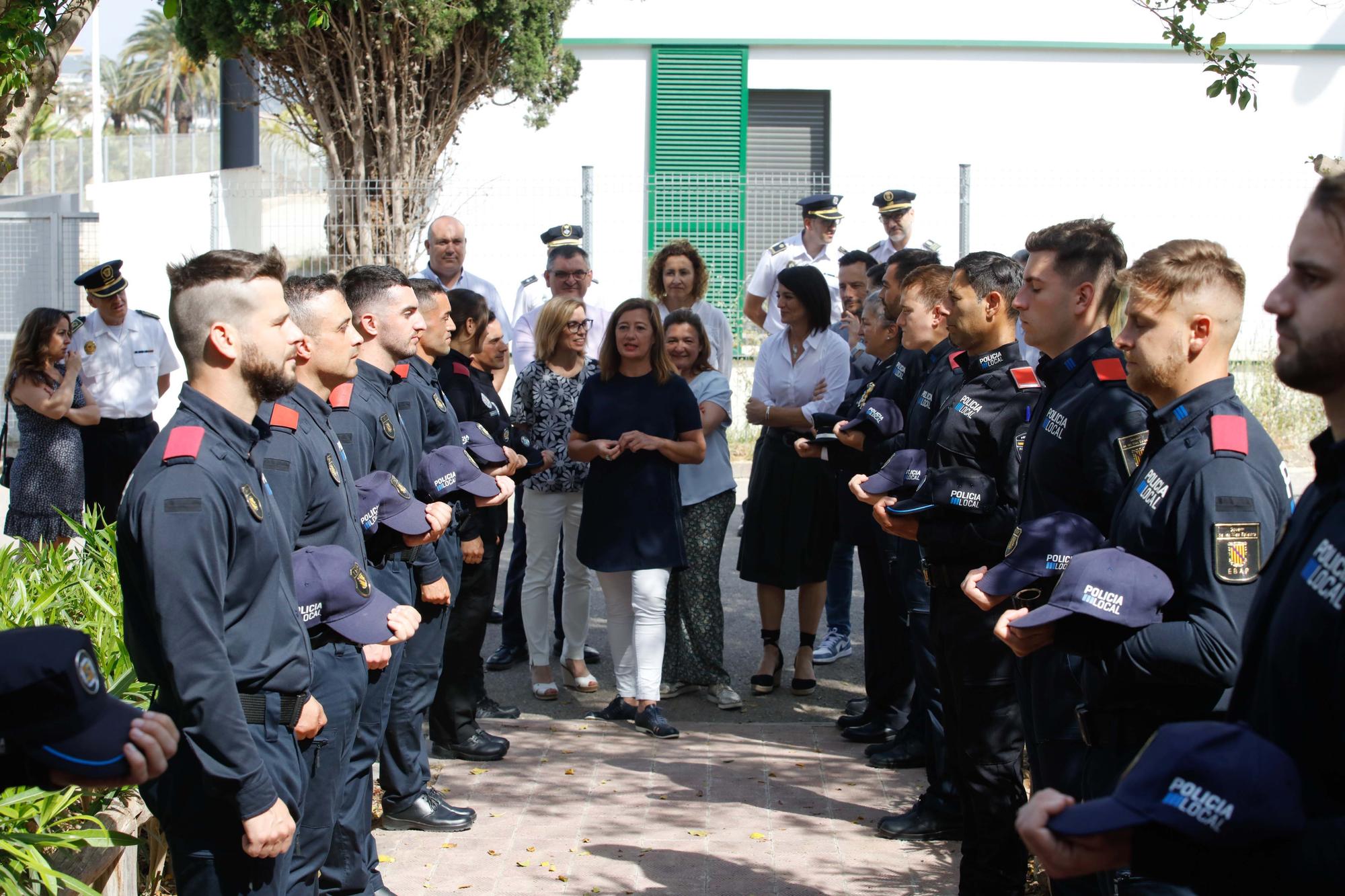 Presentación de la nueva promoción de policías locales de Ibiza