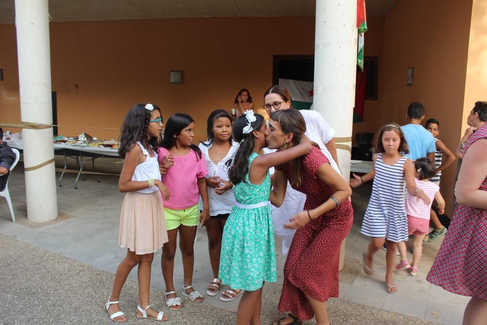 Mallorca, con los niños saharauis