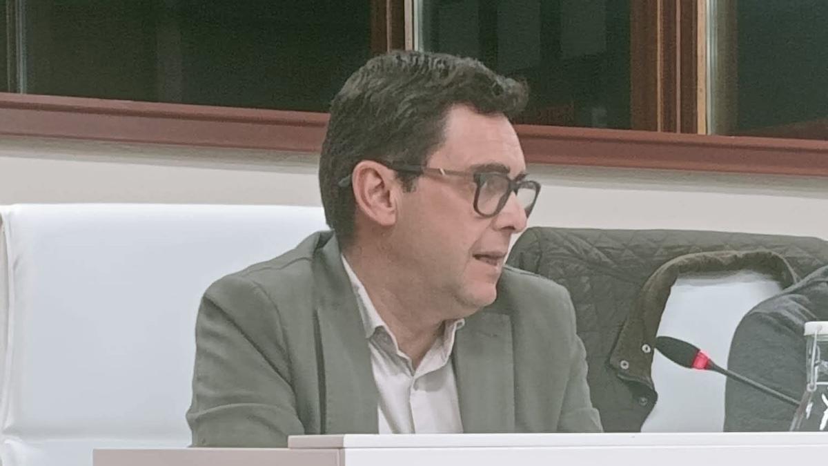 El portavoz del PSPV de Ontinyent, José Antonio Martínez.