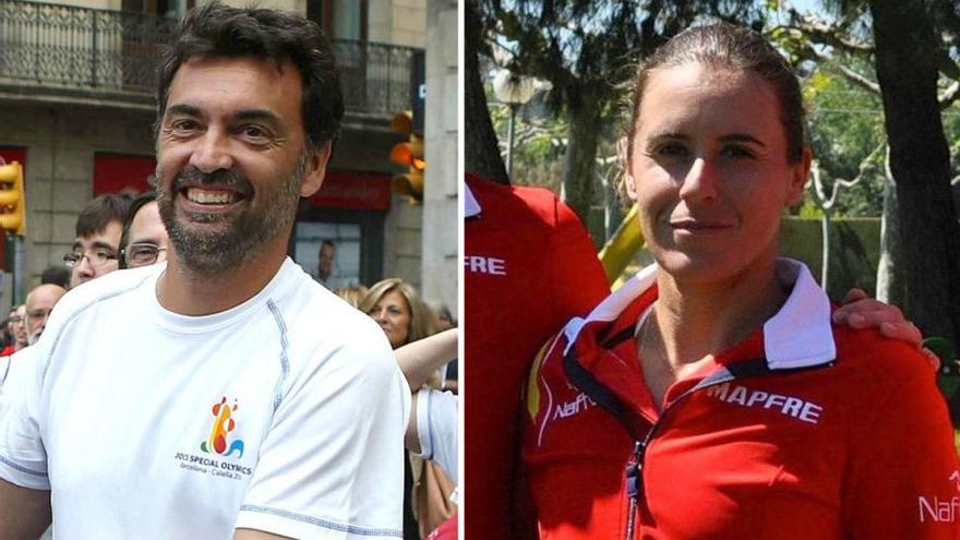 Sergi Bruguera y Anabel Medina, nuevos capitanes de España