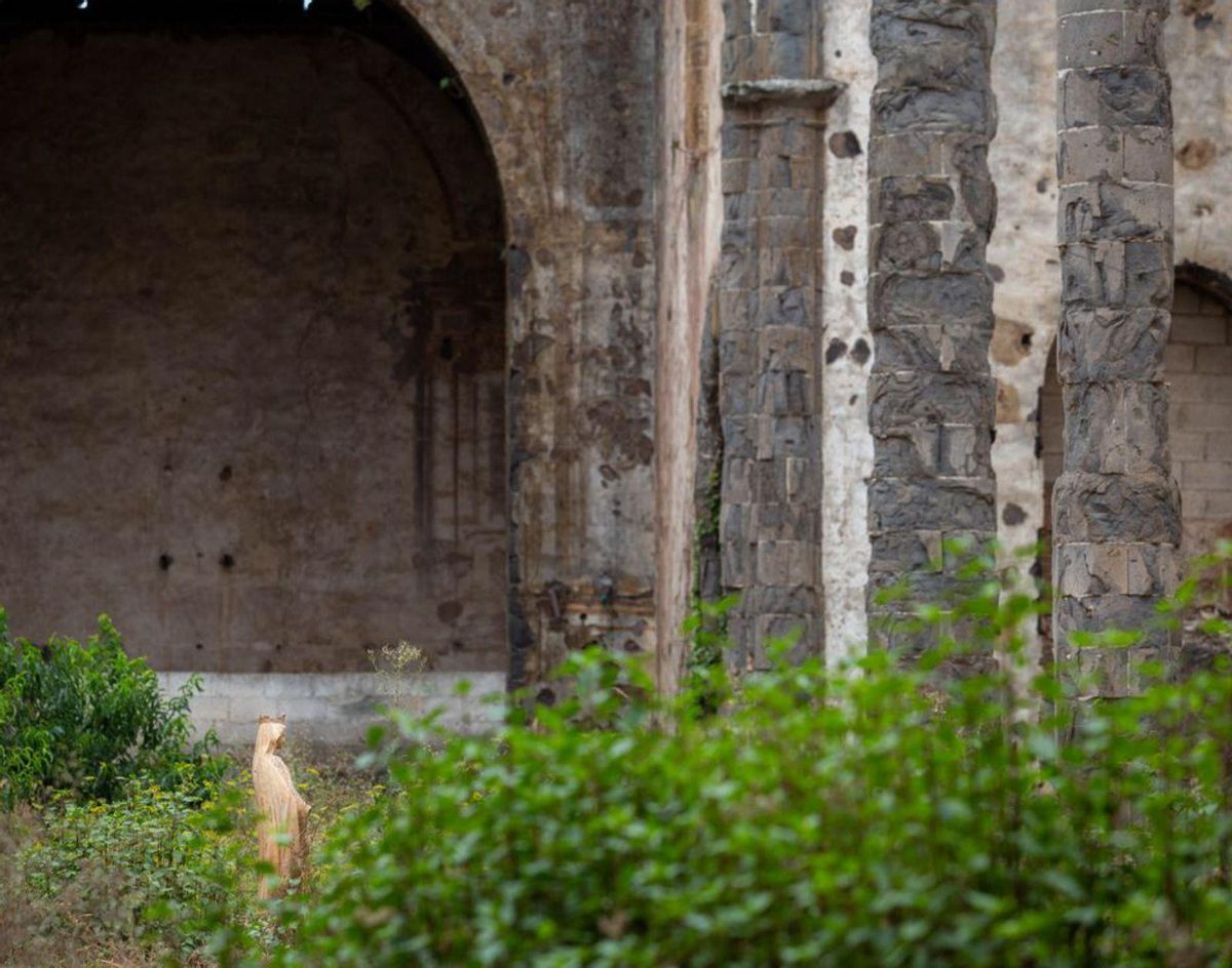 The interior of the ruins of San Agustín, in an archive image. | | CWL