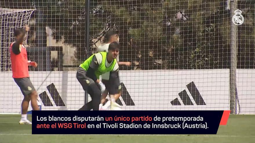 El Real Madrid calienta motores