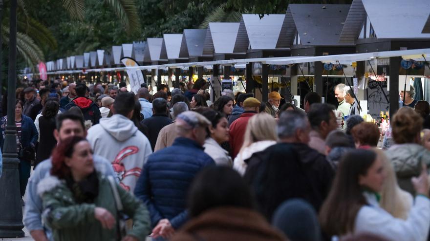 Inauguración de la Feria Sabor a Málaga en el Paseo del Parque