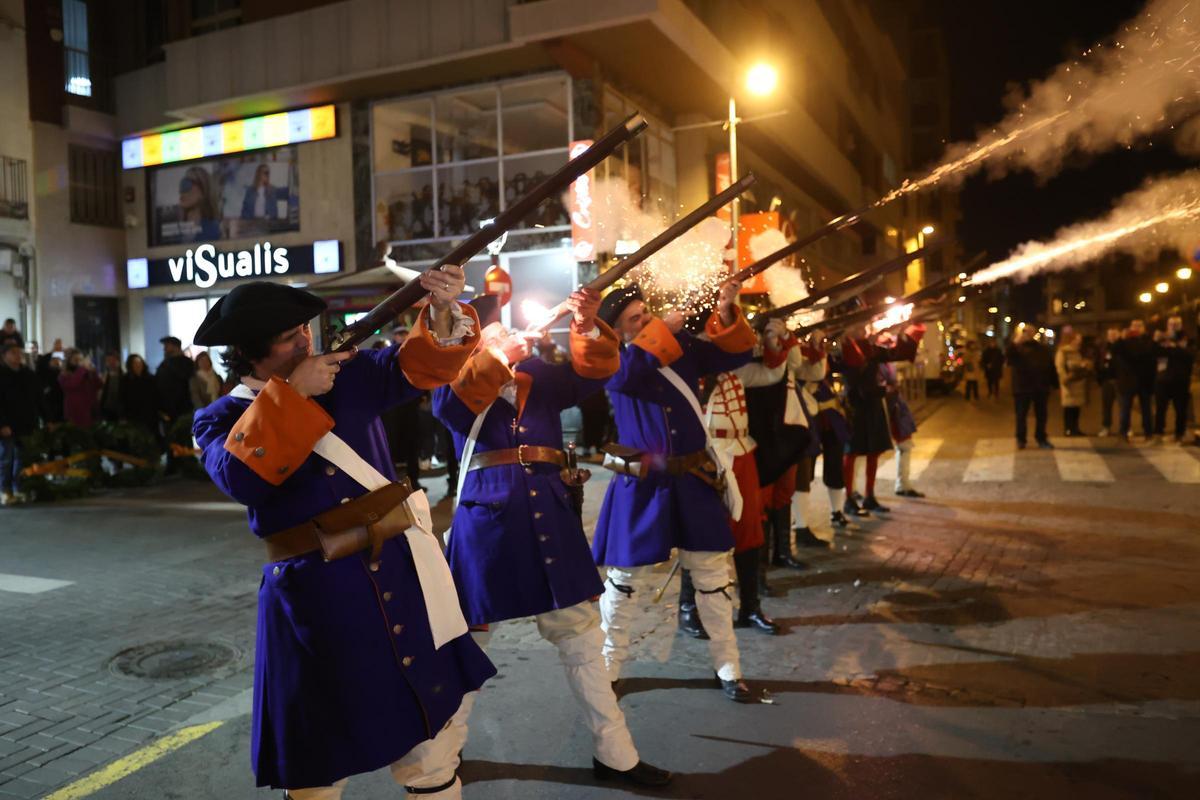 Fotos de la marcha cívica y el congreso de recreación histórica en Vila-real