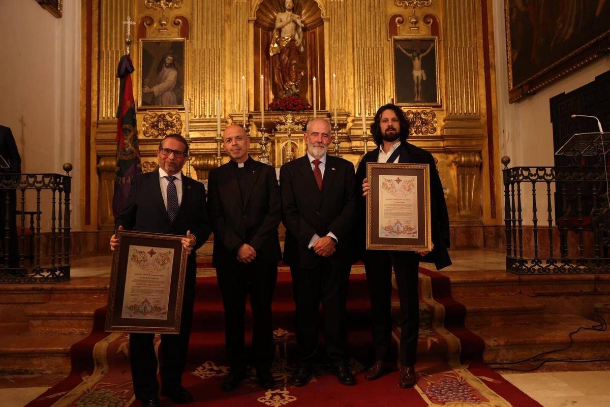 Nombramiento de José Martín España e Ignacio A. Castillo como pintor del cartel y pregonero, respectivamente, de la Semana Santa de Málaga 2026