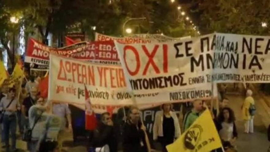 Los griegos se movilizan tras la muerte de varios niños en Lesbos