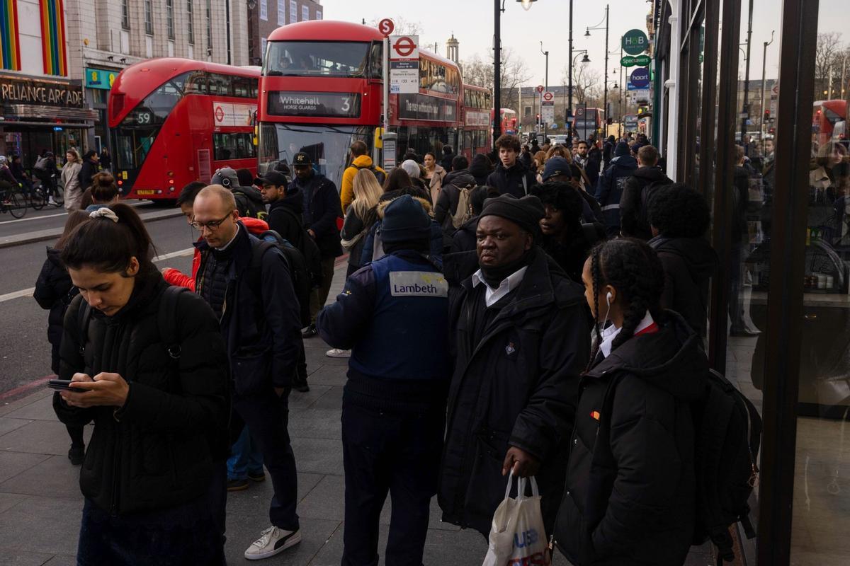 La huelga en el metro de Londres paraliza todas las líneas