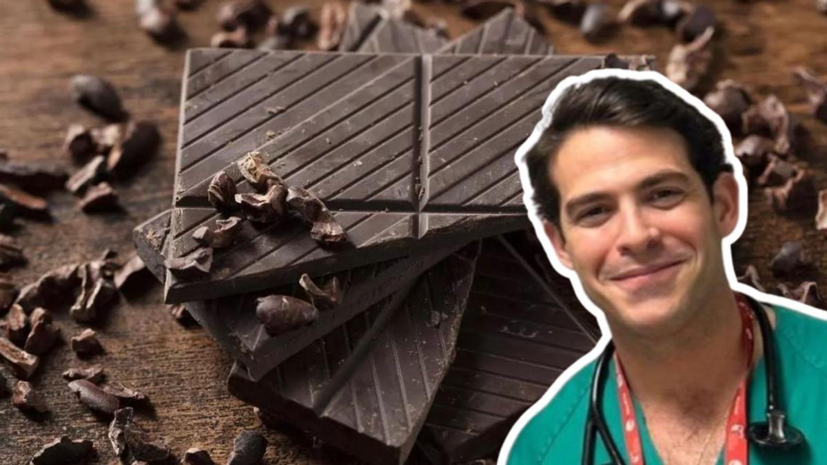Aurelio Rojas habla de los beneficios del chocolate negro.
