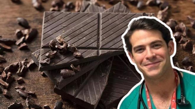 Aurelio Rojas habla de los beneficios del chocolate negro.