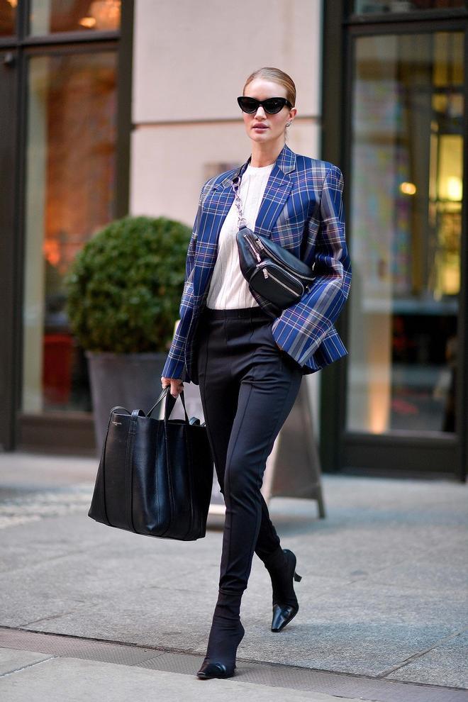 Rosie Huntington en NY