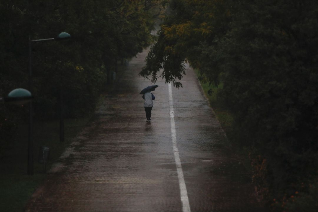 La ciudad de València, con muchas zonas inundadas