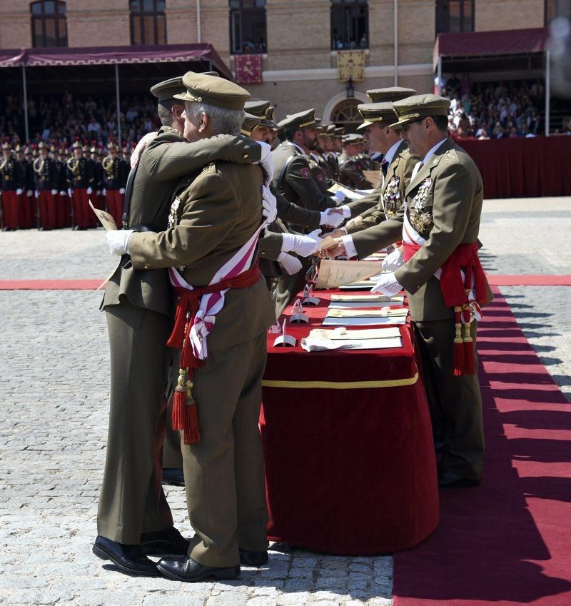 Visita de Felipe VI a la Academia General Militar de Zaragoza