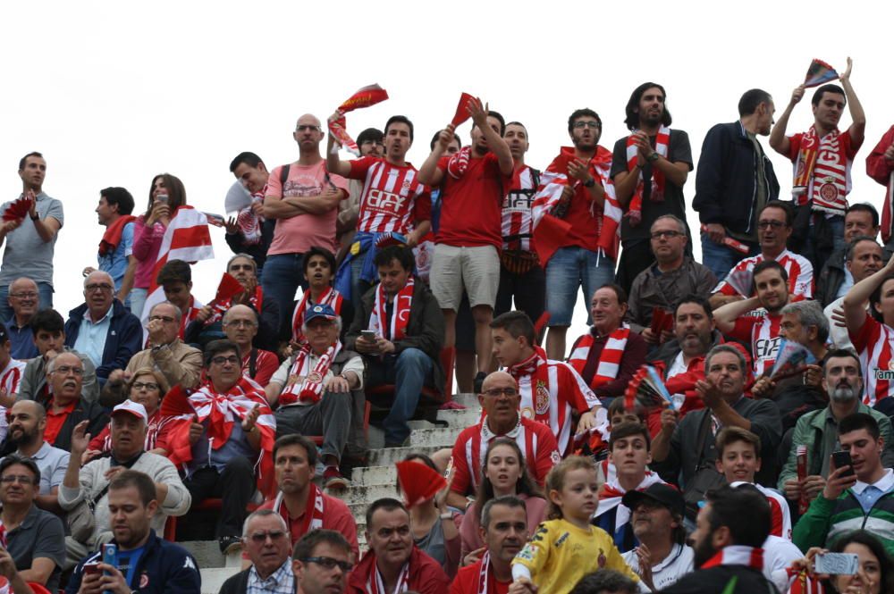 L'afició del Girona a Montilivi