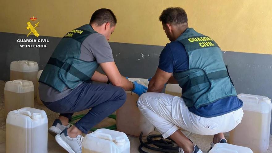 Detenidos dos vecinos de Librilla que pertenecían a una organización criminal dedicada al 'petaqueo'