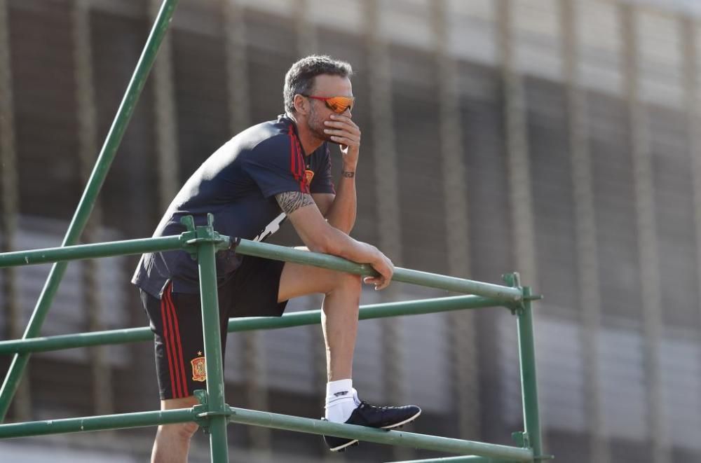 Así fue el paso de Luis Enrique por la Selección