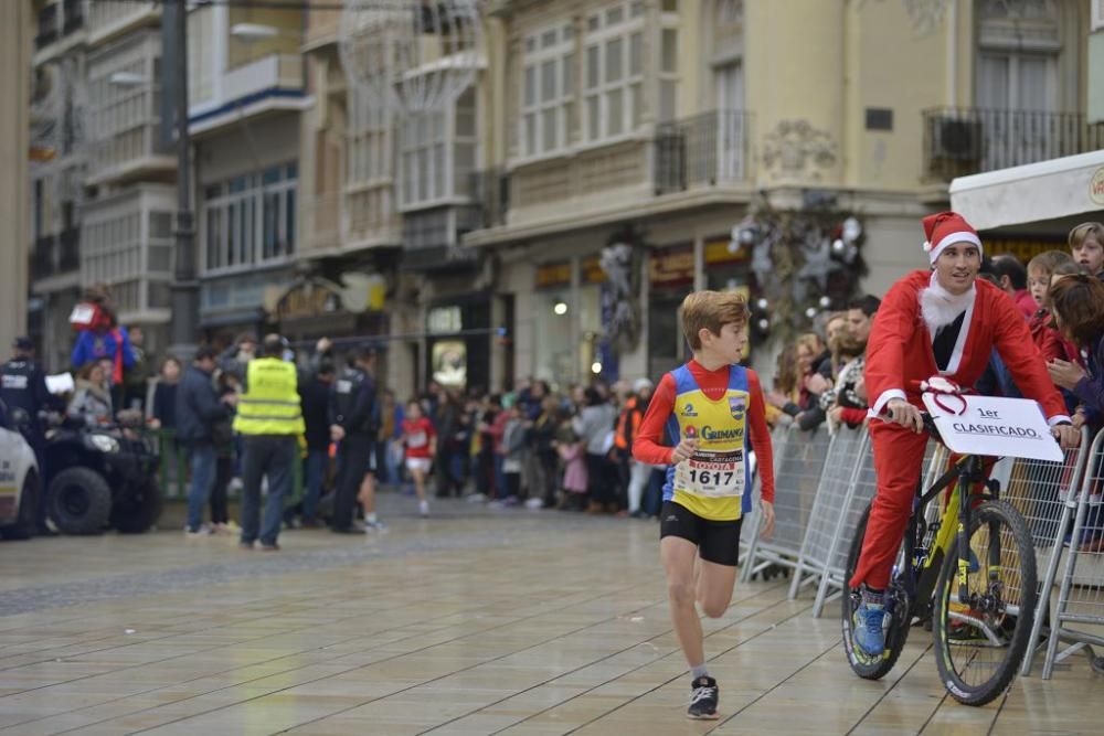 San Silvestre de Cartagena: Categorías infantiles