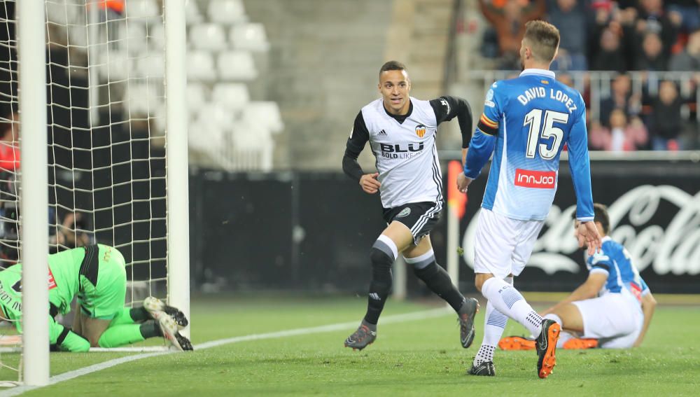 Valencia - Espanyol, en imágenes