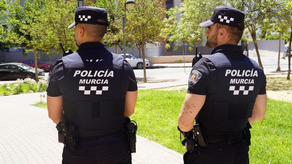 Agentes de la Policía Local de Murcia