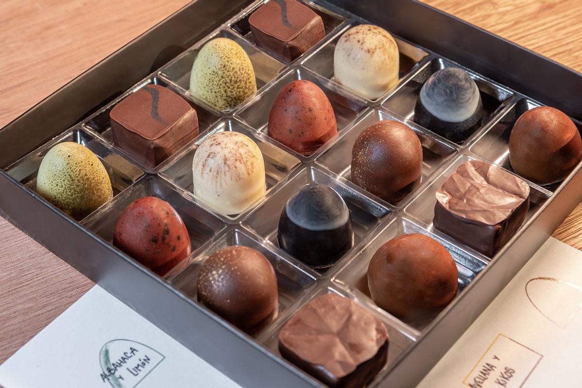 Caja de bombones de Manín.