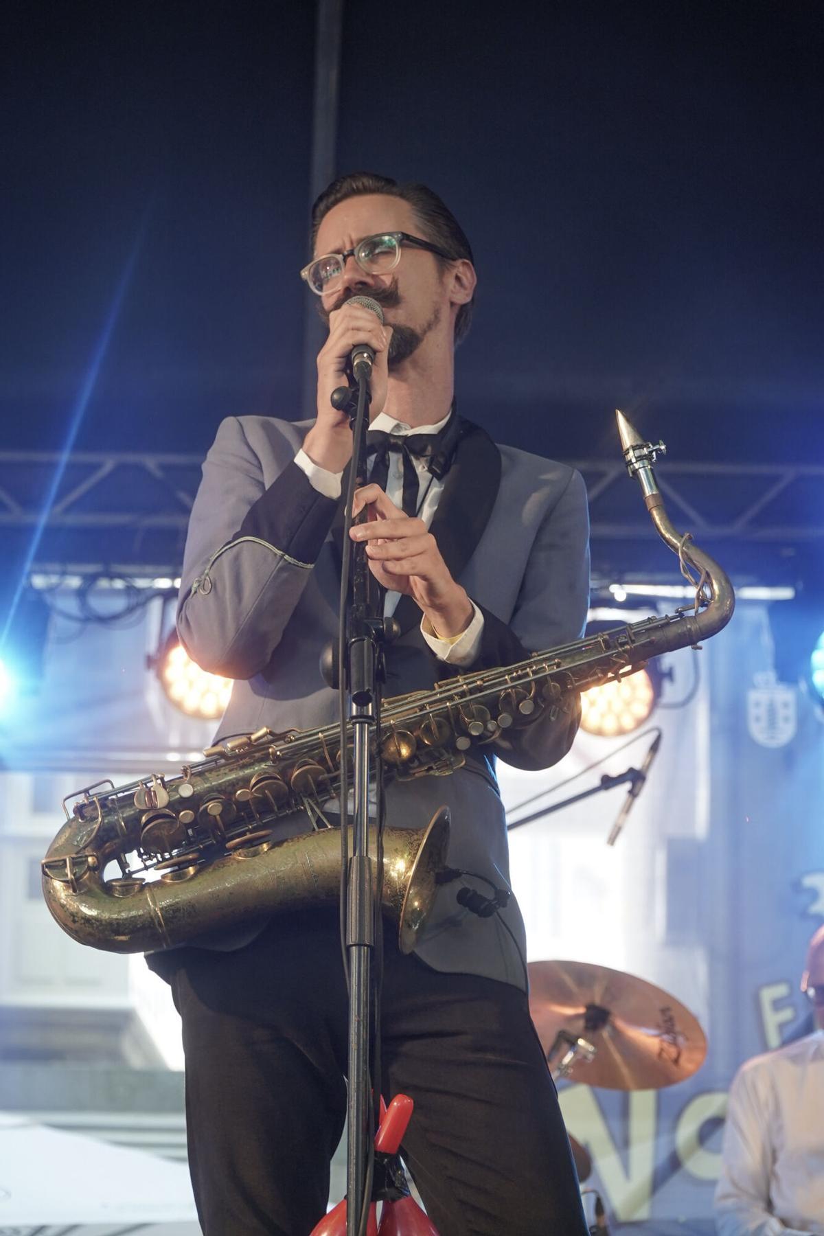 La banda londinense de rock'n'roll fue una de los protagonistas de la segunda jornada del Festival Noroeste Estrella Galicia en la plaza de Azcárraga. La banda londinense de rock'n'roll fue una de los protagonistas de la segunda jornada del Festival Noroeste Estrella Galicia en la plaza de Azcárraga.