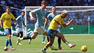 RC Celta-UD Las Palmas: Ridículo injustificable (4-1)