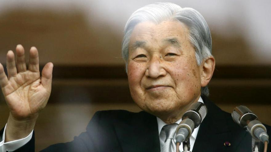 El emperador Akihito de Japón.