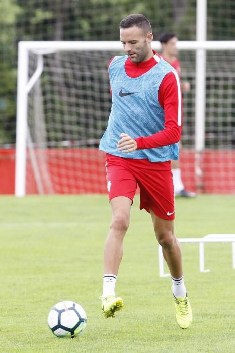 Entrenamiento del Sporting