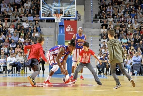 Das nach eigenen Aussagen beste Basketballteam der Welt, die Harlem Globetrotters, kamen nach Palma.