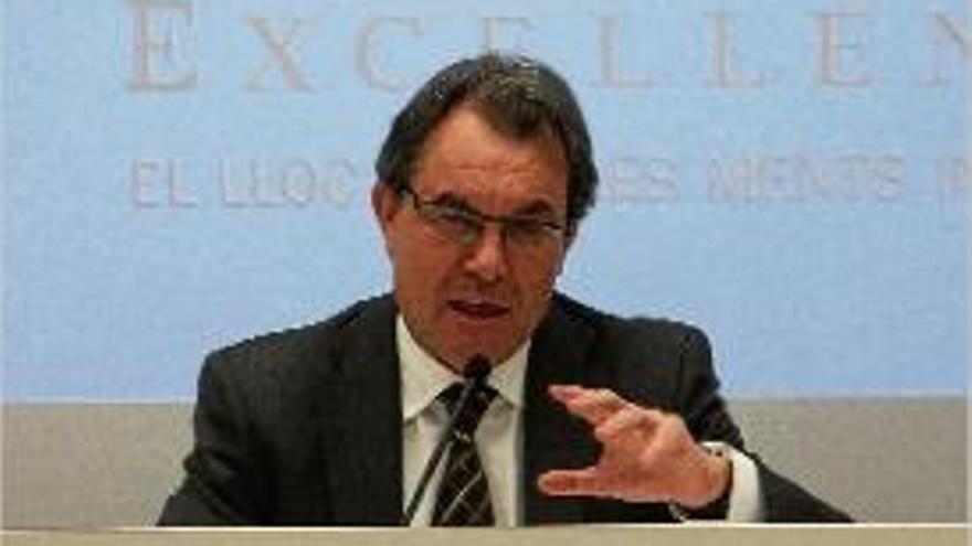 El president de la Generalitat, Artur Mas.