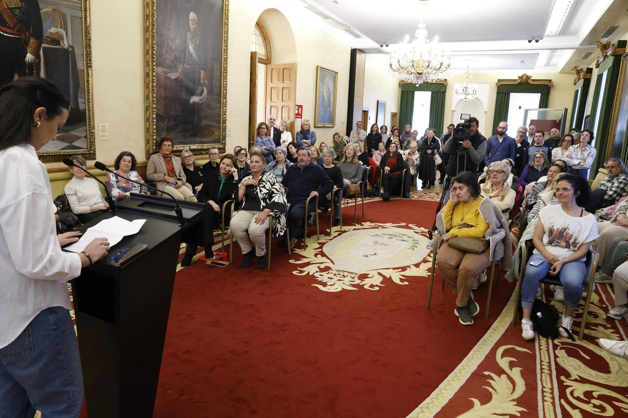 El homenaje en Gijón a Adela Gabarri, en imágenes