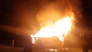 Incendian la patera del campus de Guajara en la Universidad de La Laguna, que condena el acto