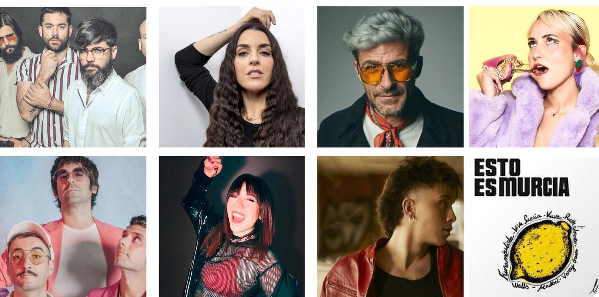 Artistas participantes en el nuevo tema 'Esto es Murcia'
