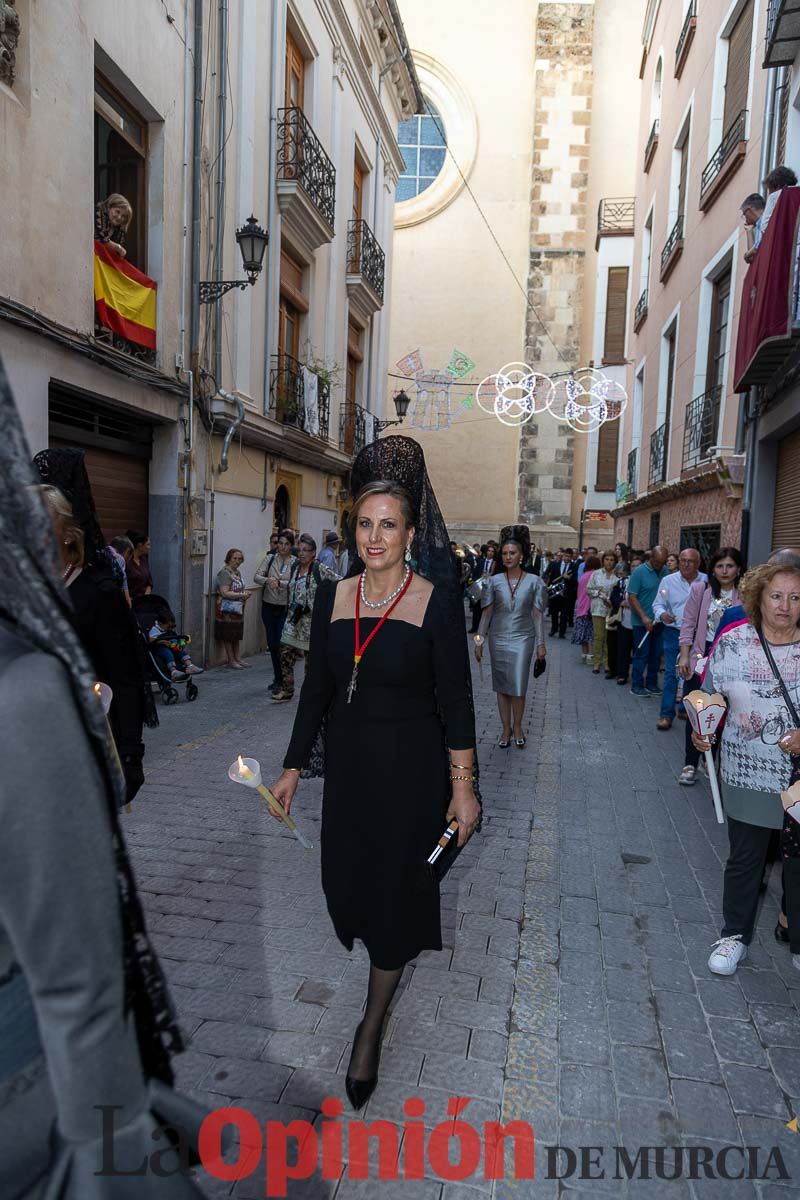 Procesión del Baño y parlamento en las Fiestas de Caravaca