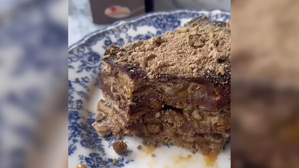 Tarta de galletas de la abuela: la receta tradicional más fácil