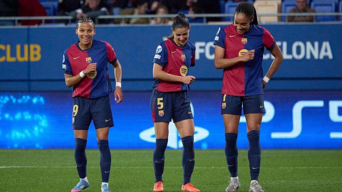 El FC Barcelona espera rival en las semifinales de la Champions Femenina