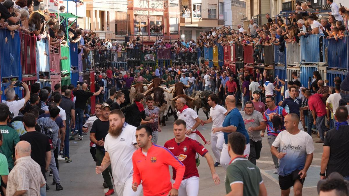 Foto de uno de los encierros de la última edición de la Fira d'Onda.