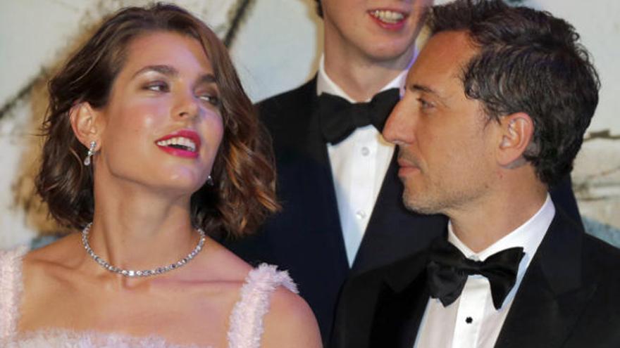 Carlota Casiraghi y Gad Elmaleh.