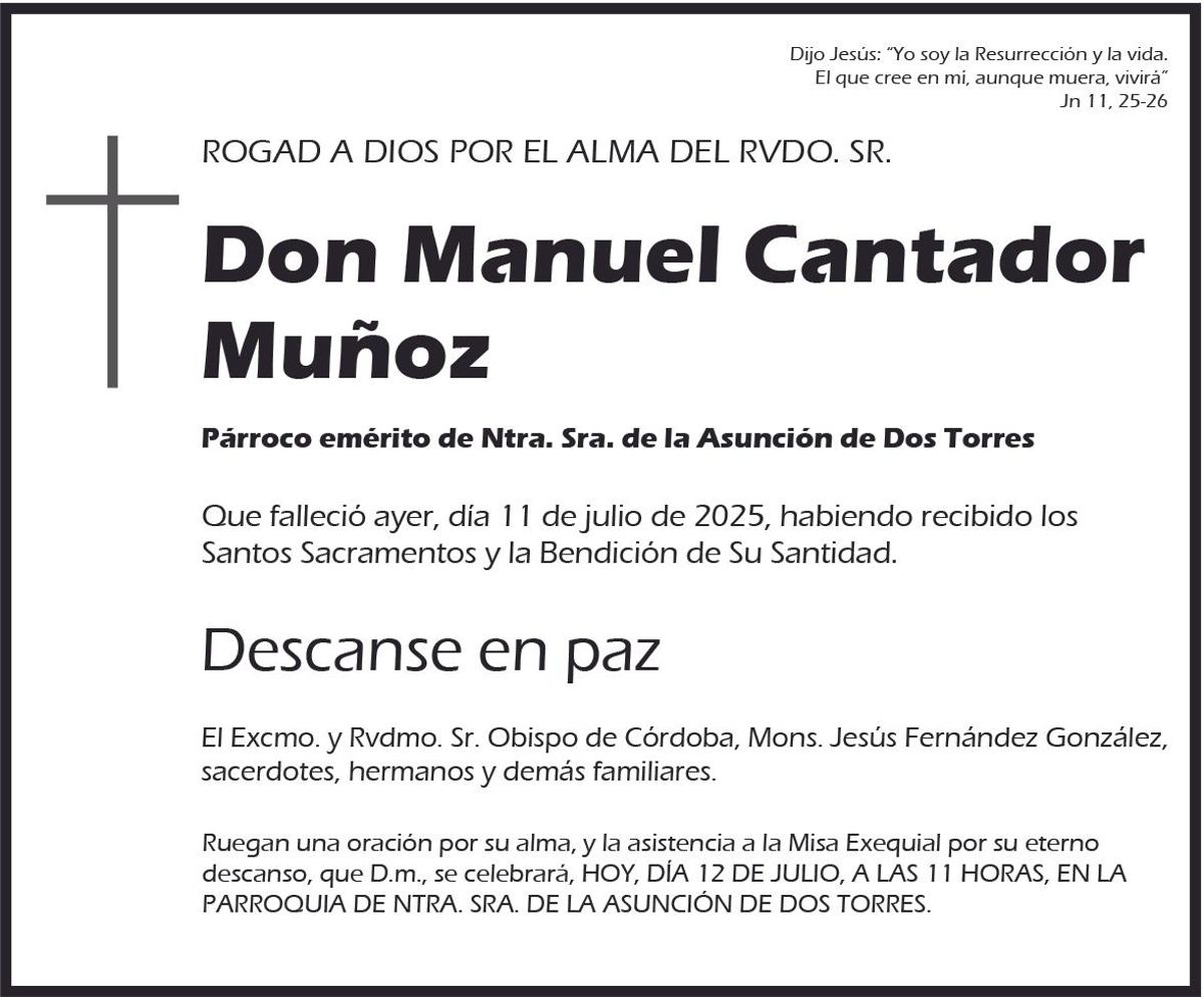 Manuel Cantador Muñoz