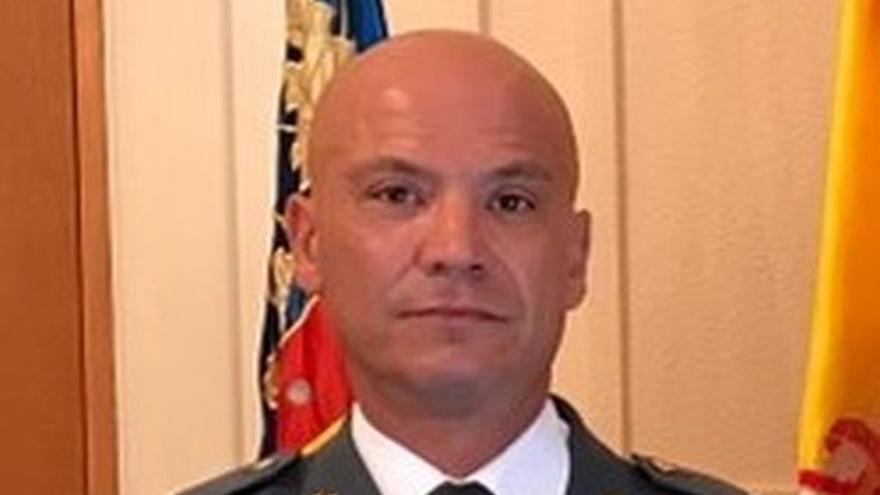 El comandante de la Guardia Civil Francisco López Bueno.