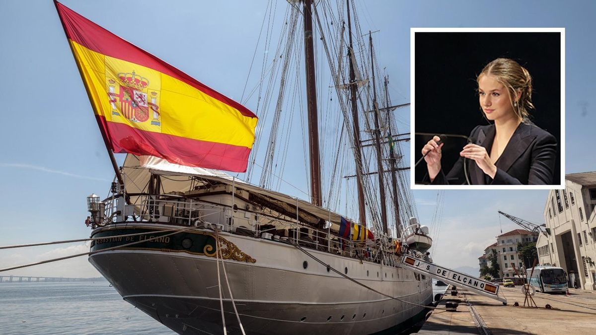 La Princesa Leonor estará en verano en Gijón con la llegada del Elcano: así  será su visita a la ciudad