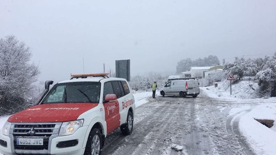 La Diputación activa el dispositivo de invierno en las carreteras ante la bajada de las temperaturas