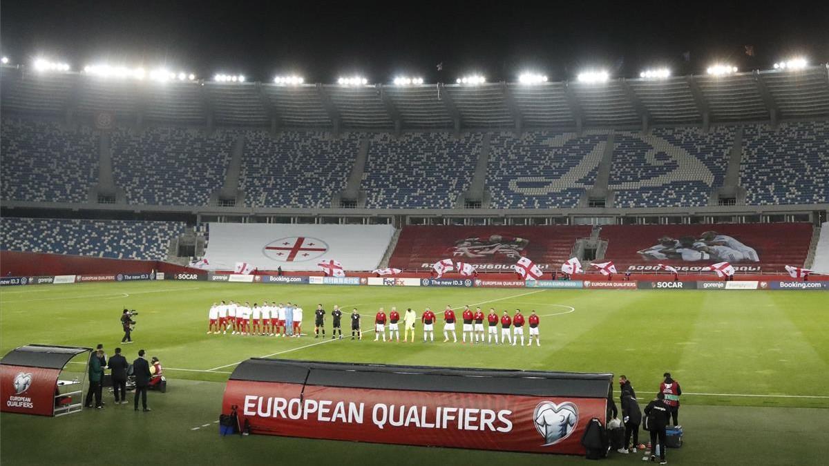 El Dinamo Arena, en Tbilisi, donde jugará la selección española