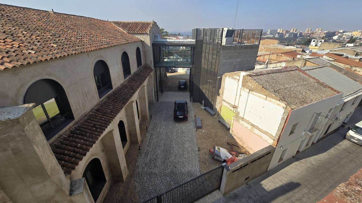 La nueva sede de la Escuela de Artes y Oficios de Badajoz.