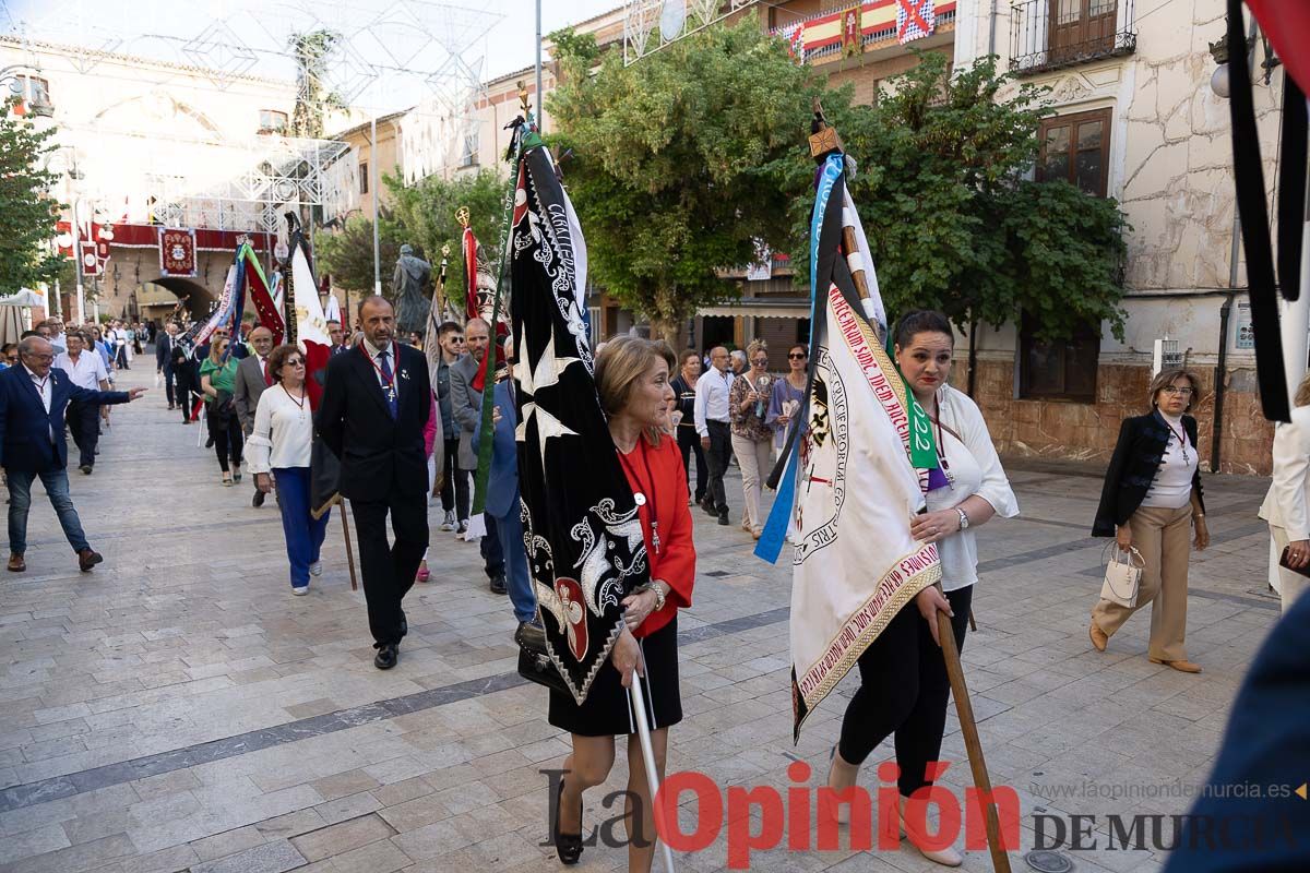 Procesión de regreso de la Vera Cruz a la Basílica